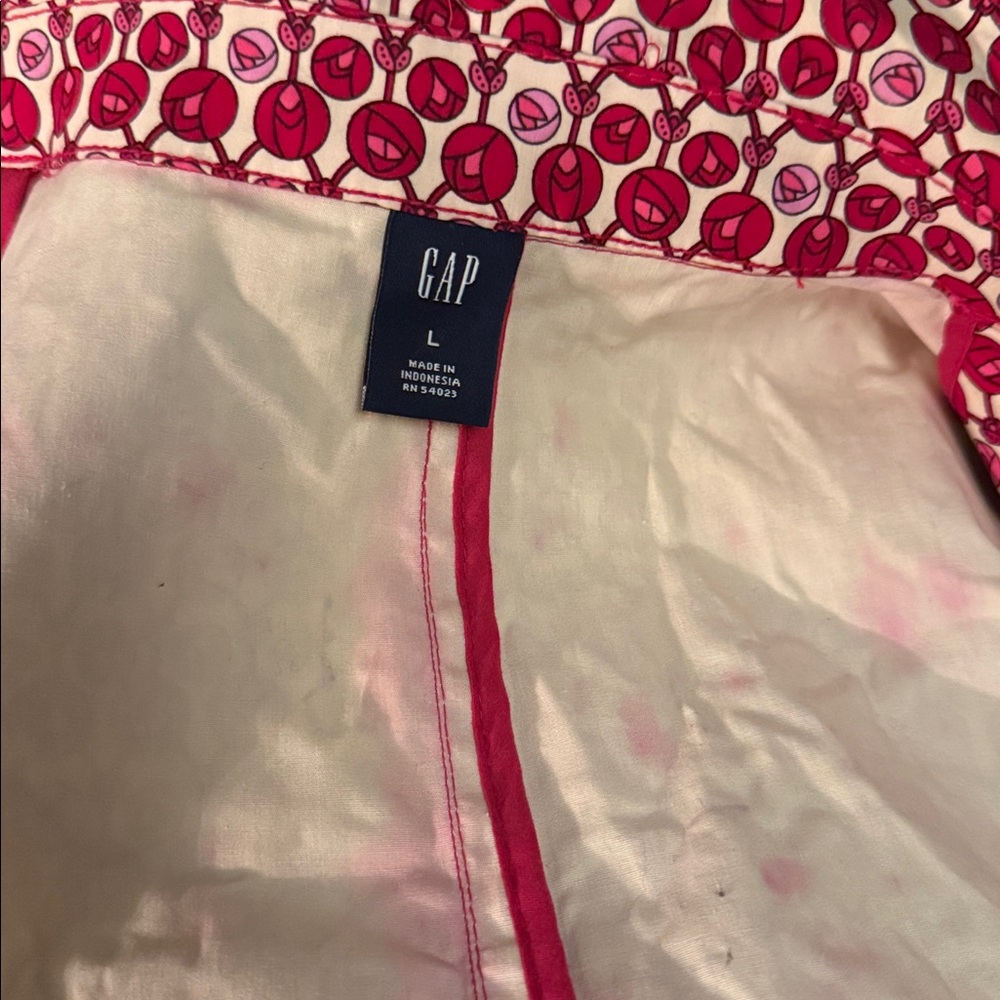 GAP Pink and Cream Patterned Jacket - Picture 7 of 7